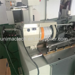 Full automatic wine tag elastic string threader machine