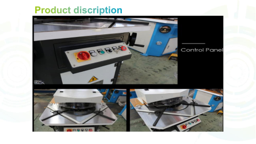 Adjustable Angle Notching Machine for sheet metal