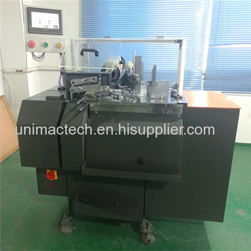 high speed hang tag threading knotting machine