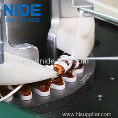 Induction Stator coil end lacing machine