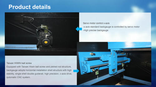 WC67Y hydraulic sheet metal cnc  bending machine