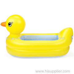 inflatable baby bathtub toy