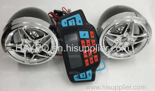 Motorcycle mp3 with bluetooth and phone