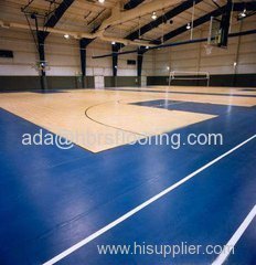 PVC Sports floor Pvc sports flooring for basketball gym/volleyball /court