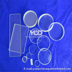 YUD Made In China white customized Silica Quartz plate quartz sheet quartz product