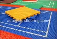 Hot Sale Plastic Triangle Suspension Assembled Basketball Flooring