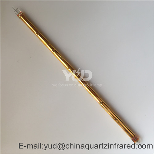 Gold IR heating lamp spare parts for heat press machine 1500w