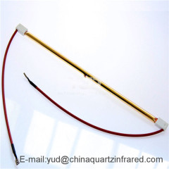 Gold IR heating lamp spare parts for heat press machine 1500w