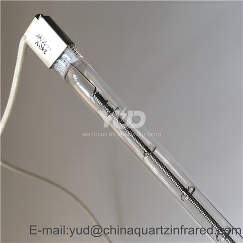 medium wave infrared heating lamps for powder coating curing