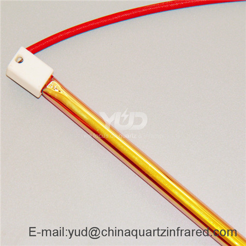 500W Medium wave halogen infrared heating lamp for car painting