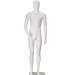 Full Body Ghost Stand Plastic Oem Manufacturer Glossy White Black Head With Shoulders Sports Medical Train Male Mannequi