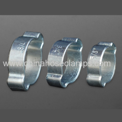 Carbon Steel Galvanized Double Ear Hose Clamp