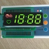 Custom Design ultra green and ultra red 7segment led clock display common anode for washing machine