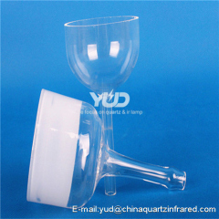 Crystal Quartz Glass Beaker for Laboratory with heat resistance quartz beaker quartz product