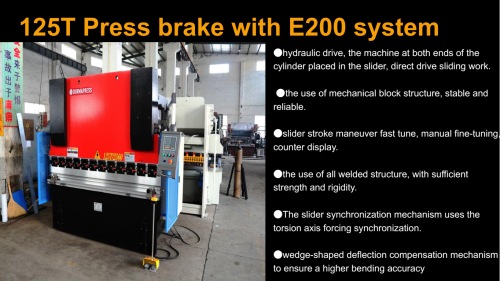 CNC Electric hydraulic Servo Proportional Press Brake CNC sheet folding folder machine