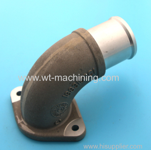 Aluminium casting auto exhaust parts