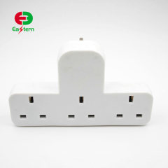 CE RoHS universal travel adapter wall socket 3 way