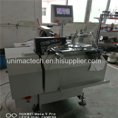 automatic hang tag threading knotting machine