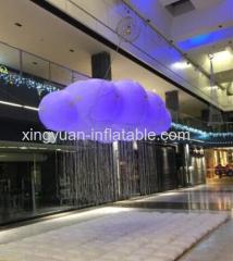 Hot sale giant inflatable cloud for advertising