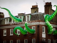 giant inflatable octopus tentacle for advertising