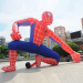 Giant spiderman inflatable model for advertising