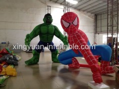 Advertising giant inflatable spiderman