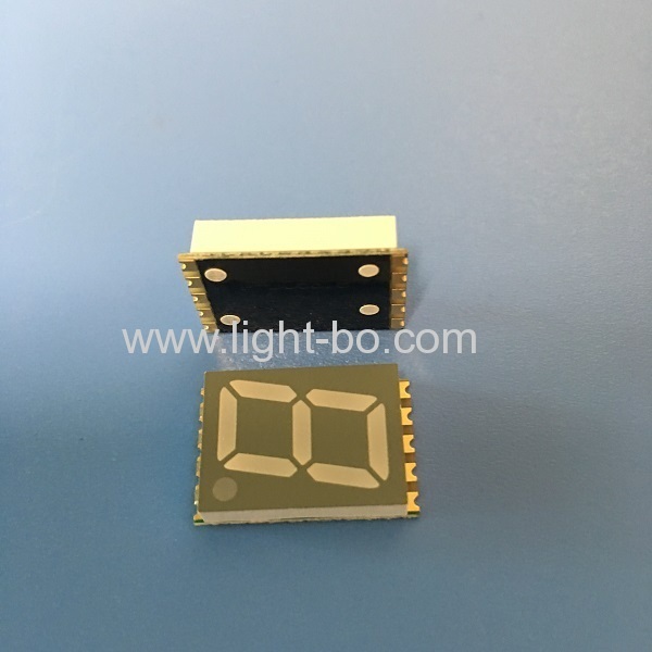 display a led per montaggio su superficie ad anodo comune a una cifra da 0,56 pollici ultra blu a prestazioni stabili per elettrodomestici
