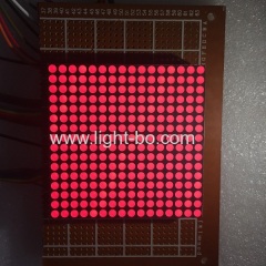 Ultra bright red row anode column cathode 3mm 16*16 dot matrix led display for moving signs