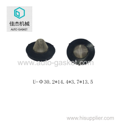 rubber&plastic wrapping filter mesh gasket