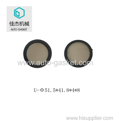 rubber&plastic wrapping filter mesh gasket for water cleaning machine