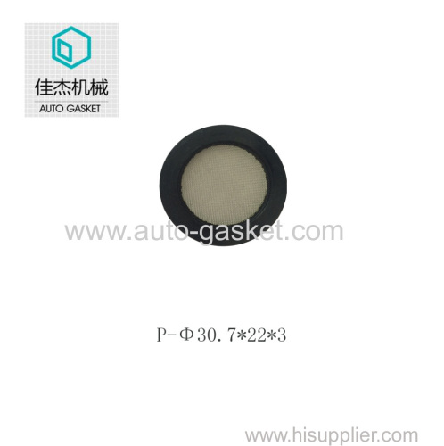 Haining jiajie rubber wrapping filter mesh gasket on water filter