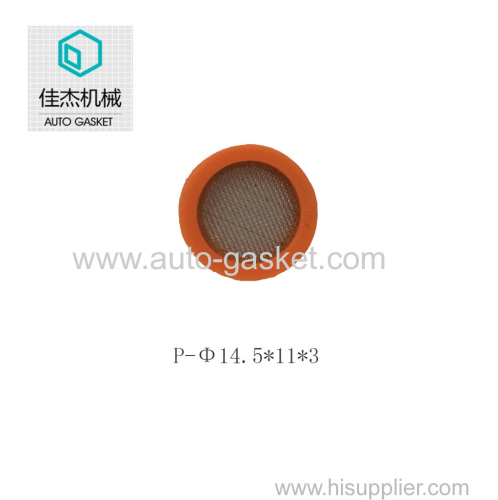 Jiajie rubber wrapping filter mesh gasket on water filter