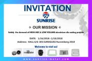 Invitation for EUROGUSS Nuremberg 2018