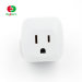 Travel Charger Electrical Power UK/AU/EU To US Plug Adapter Universal Power Plug Converter White