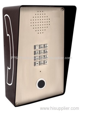 Analog service telephone stainless steel anti vandal waterproof