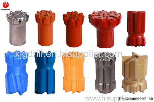 Top hammer drilling bits/tungsten carbide threaded button bit/retract buttton bit