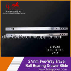 27mm Two-Way Travel Drawer Slide