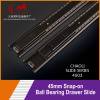 45mm Snap-On Ball Bearing Drawer Slide