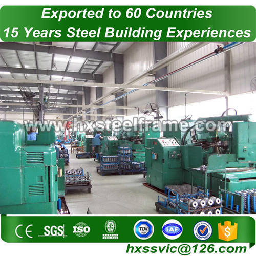 Industrial Structural Steel Workshop made of structure light trustworthy