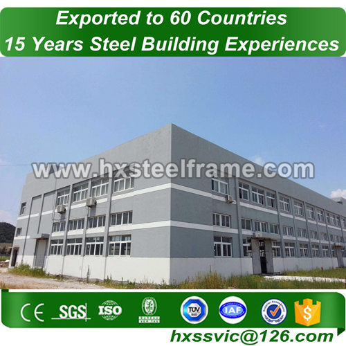 large storage building kits made of steelstruct good price export to Canada