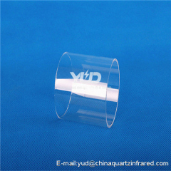 High temperature resistant furnace tube cheap and fine clear quartz glass muffle furnace tube