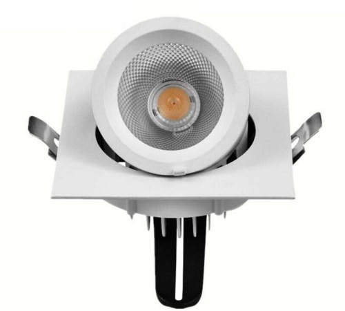 Square Recessed LED ceiling spotlight