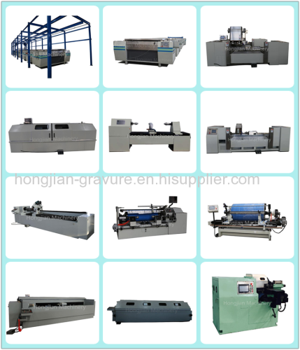 Fully Automatic Plating Line for Gravure Cylinder Making Rotogravure Cylinder Production Lines Electroplating Equipment