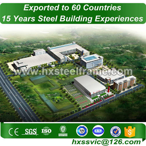 commerical building and commercial steel buildings fireproof export to Managua