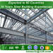 metal warehouse building kits made of steal frame with GB code for Asia client