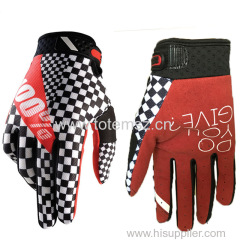 100% professional cycling long gloves