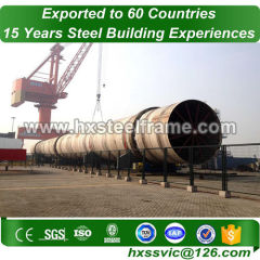 steel frame fabrication formed 50x60 metal building long-span provide to Macau