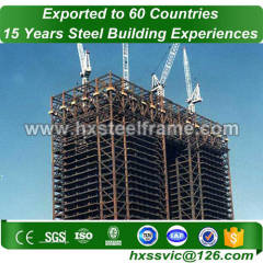 metal building with apartment made of steel a frame pre-built at China area