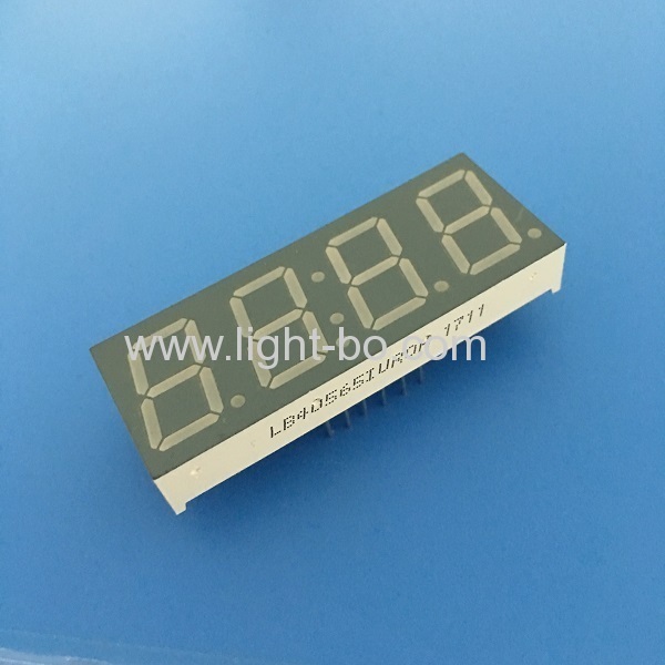 display orologio led ultra rosso 0,56" 4 cifre 7 segmenti anodo comune per quadro strumenti
