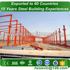 pre engineered warehouse and heavy steel workshop professional at Benin area